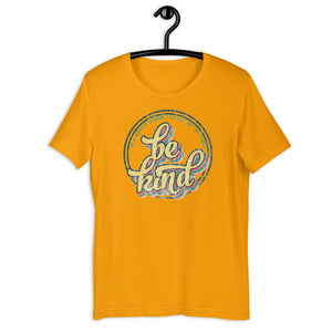 Be Kind Retro Style Short-Sleeve Unisex T-Shirt