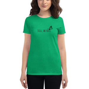 "Rise" Women's Short Sleeve Cotton T-shirt