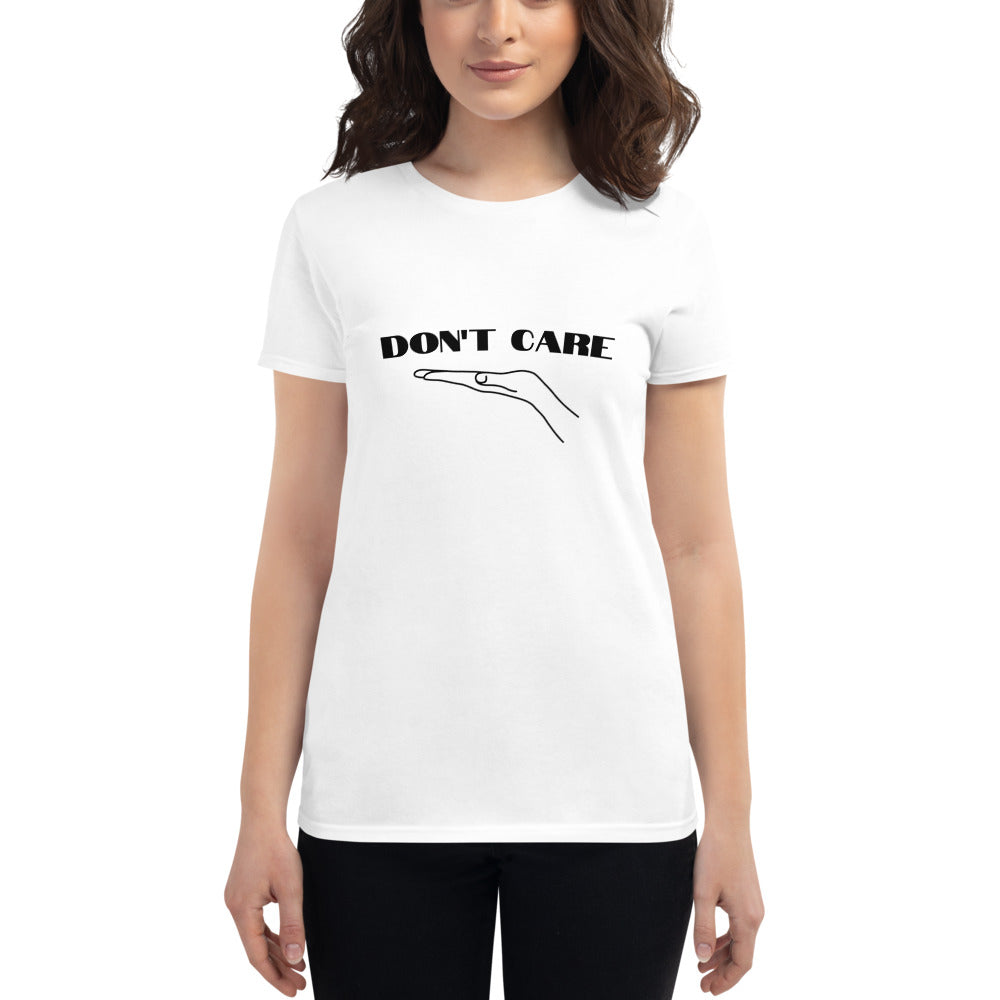 DON'T CARE Short Sleeve T-shirt