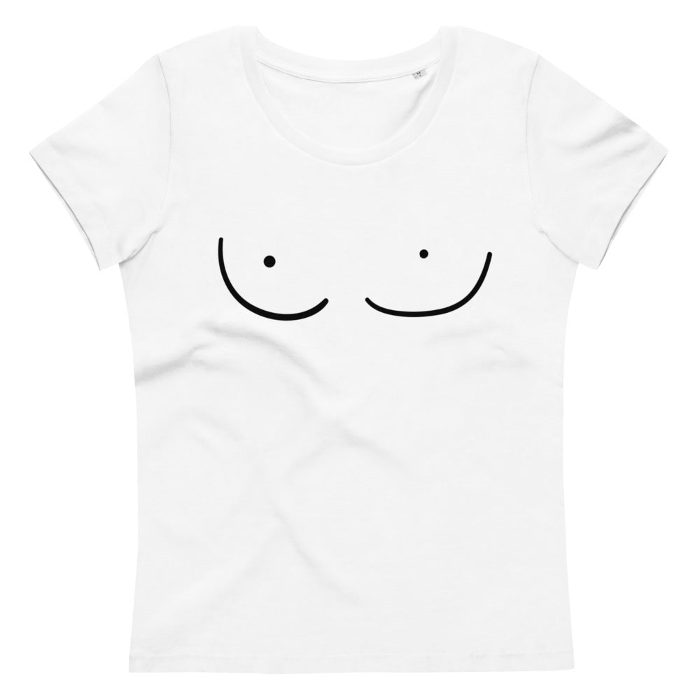 Boobies Women's Fitted Eco Tee